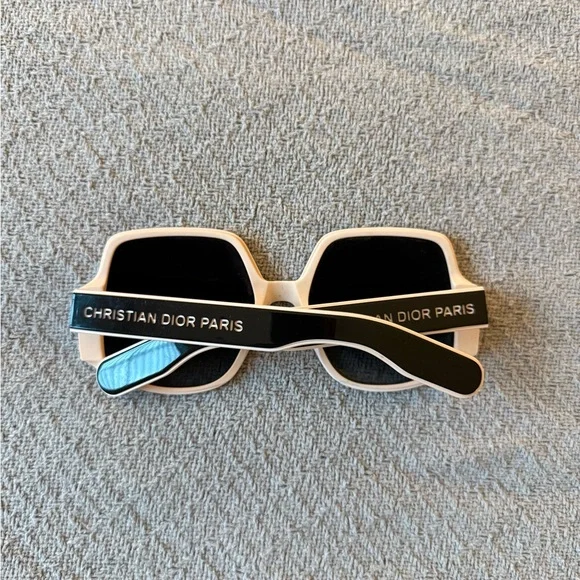 Dior Black and White Sunglasses - Picture 1 of 6